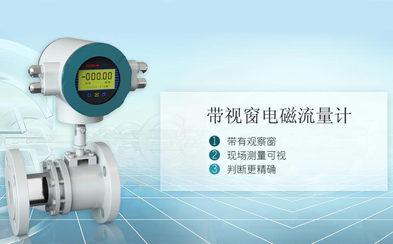 带视窗电磁流量计 带视窗电磁流量计
