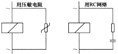 AC线圈的浪涌抑制 AC线圈的浪涌抑制