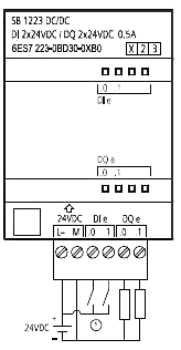 6ES7 223-0BD30-0XB0接线图 6ES7 223-0BD30-0XB0接线图