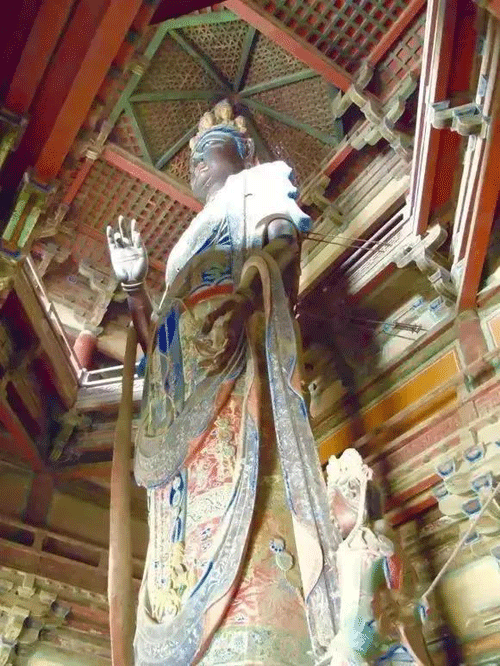 独乐寺观音阁佛像 独乐寺观音阁佛像