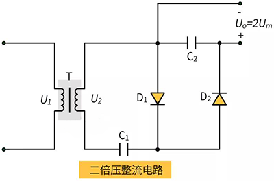 二倍压整流电路 二倍压整流电路