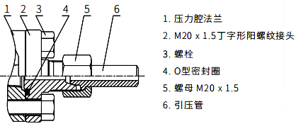 M20×1.5不锈钢丁字型接头 M20×1.5不锈钢丁字型接头