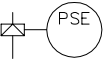 P&ID图中爆破片的图例 P&ID图中爆破片的图例