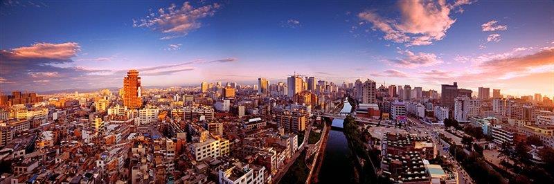 朝霞中的昆明 //m.fkswng.com/ 朝霞中的昆明 //m.fkswng.com/