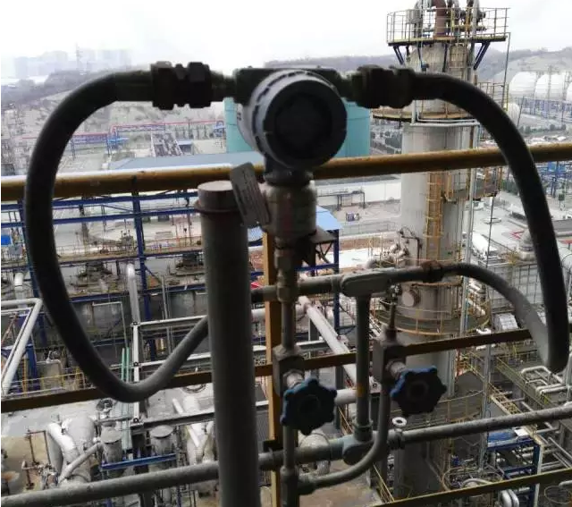 ERS仪表测藏量现场下取压口1 ERS仪表测藏量现场下取压口1