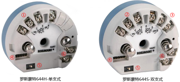 644温度变送器接线图 644温度变送器接线图