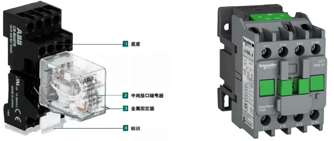 中间继电器和接触器 中间继电器和接触器