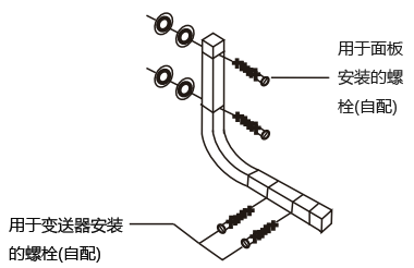 扩散硅压力变送器安装支架 扩散硅压力变送器安装支架
