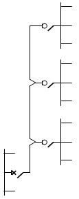 链式接线(适用于多层建筑照明配电箱) 链式接线(适用于多层建筑照明配电箱)