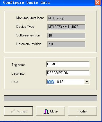 MTL安全栅组态软件界面 MTL安全栅组态软件界面